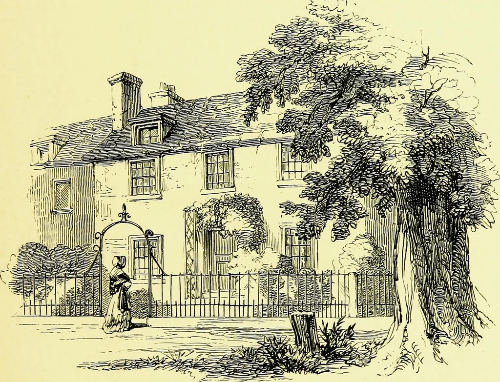 An illustration from A book of memories of great men and women of the age, from personal acquaintance, 1877, leaf 147