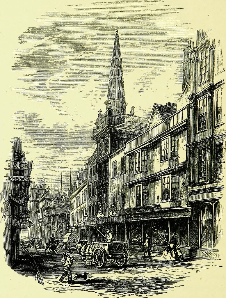 An illustration from A book of memories of great men and women of the age, from personal acquaintance, 1877, leaf 204