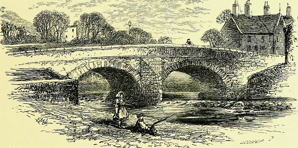 An illustration from A book of memories of great men and women of the age, from personal acquaintance, 1877, leaf 221