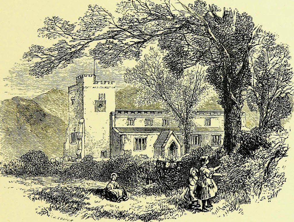 An illustration from A book of memories of great men and women of the age, from personal acquaintance, 1877, leaf 225