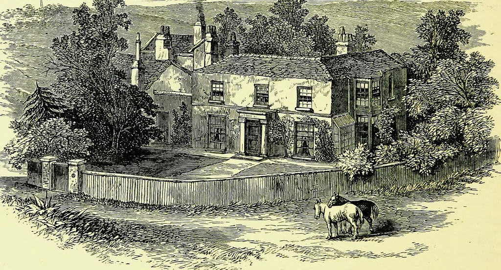 An illustration from A book of memories of great men and women of the age, from personal acquaintance, 1877, leaf 266