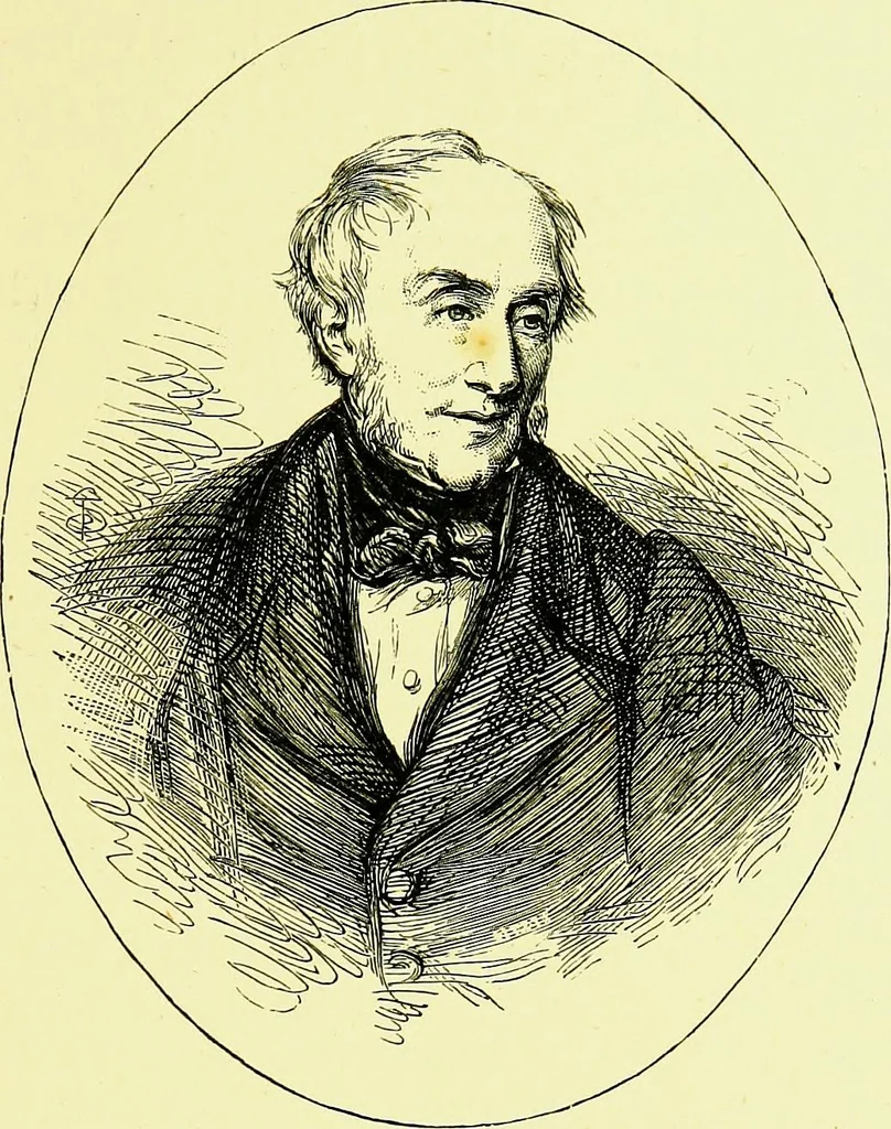 An illustration from A book of memories of great men and women of the age, from personal acquaintance, 1877, leaf 307