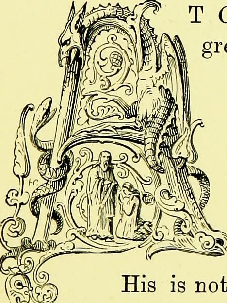 An illustration from A book of memories of great men and women of the age, from personal acquaintance, 1877, leaf 307