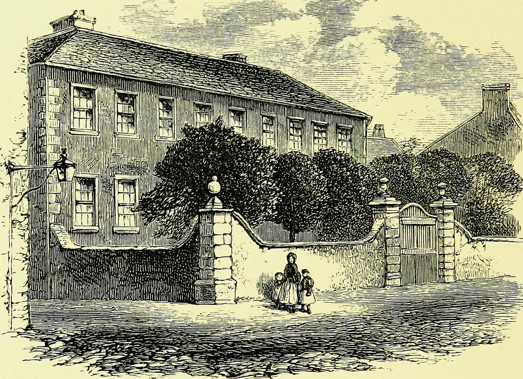 An illustration from A book of memories of great men and women of the age, from personal acquaintance, 1877, leaf 310