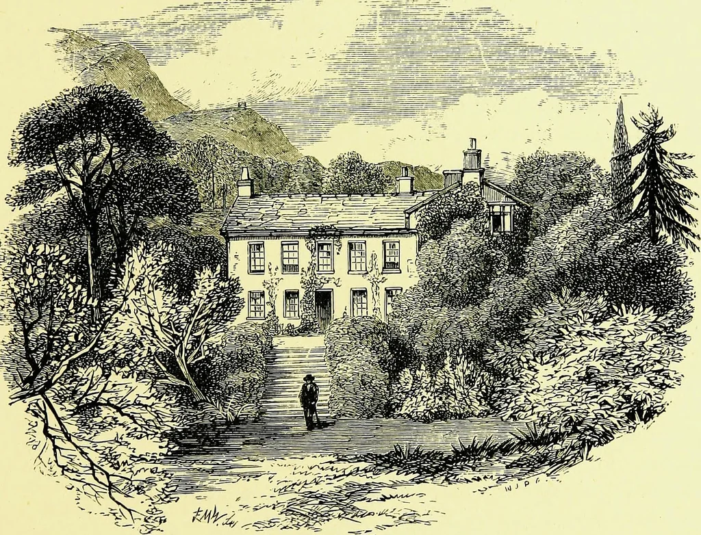 An illustration from A book of memories of great men and women of the age, from personal acquaintance, 1877, leaf 311