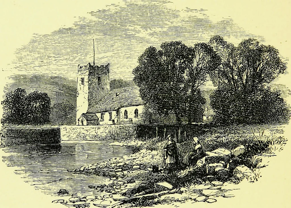An illustration from A book of memories of great men and women of the age, from personal acquaintance, 1877, leaf 316