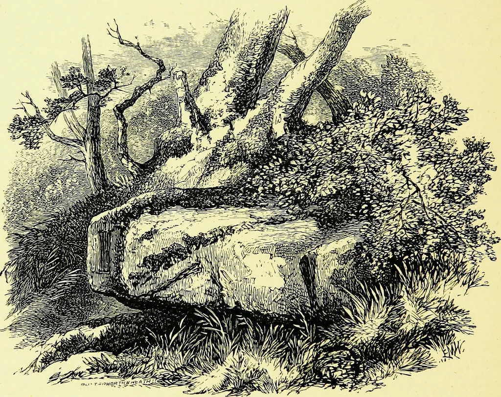 An illustration from A book of memories of great men and women of the age, from personal acquaintance, 1877, leaf 326