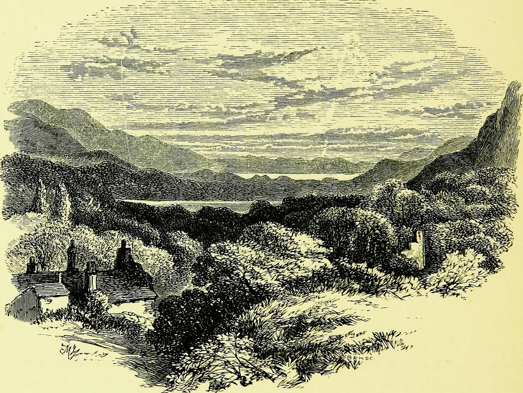 An illustration from A book of memories of great men and women of the age, from personal acquaintance, 1877, leaf 328