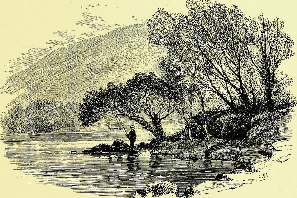 An illustration from A book of memories of great men and women of the age, from personal acquaintance, 1877, leaf 335