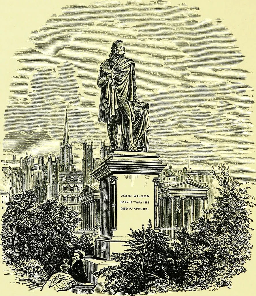 An illustration from A book of memories of great men and women of the age, from personal acquaintance, 1877, leaf 354