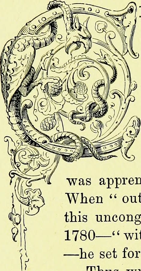 An illustration from A book of memories of great men and women of the age, from personal acquaintance, 1877, leaf 358