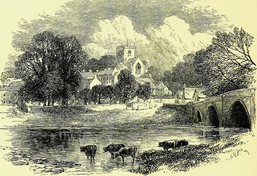 An illustration from A book of memories of great men and women of the age, from personal acquaintance, 1877, leaf 386