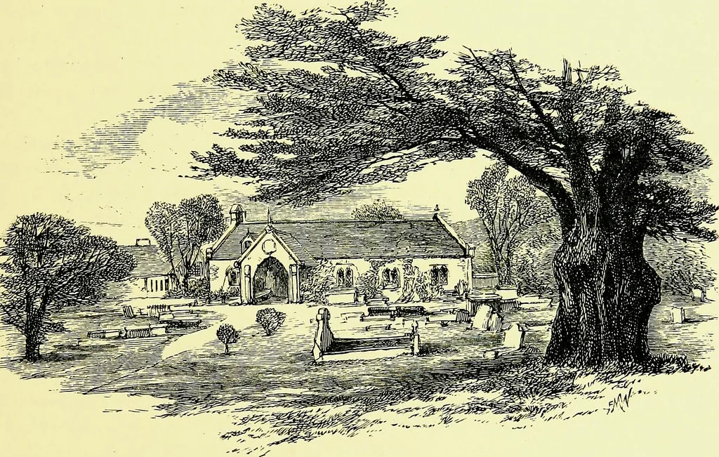 An illustration from A book of memories of great men and women of the age, from personal acquaintance, 1877, leaf 389