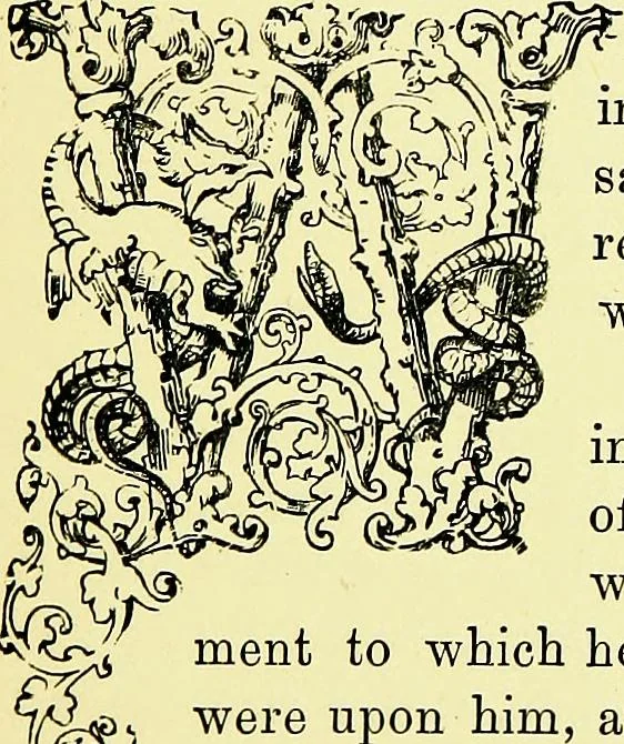 An illustration from A book of memories of great men and women of the age, from personal acquaintance, 1877, leaf 401