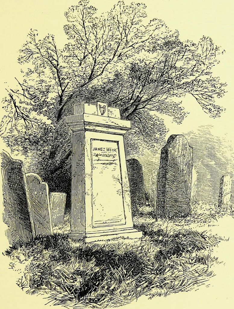 An illustration from A book of memories of great men and women of the age, from personal acquaintance, 1877, leaf 411