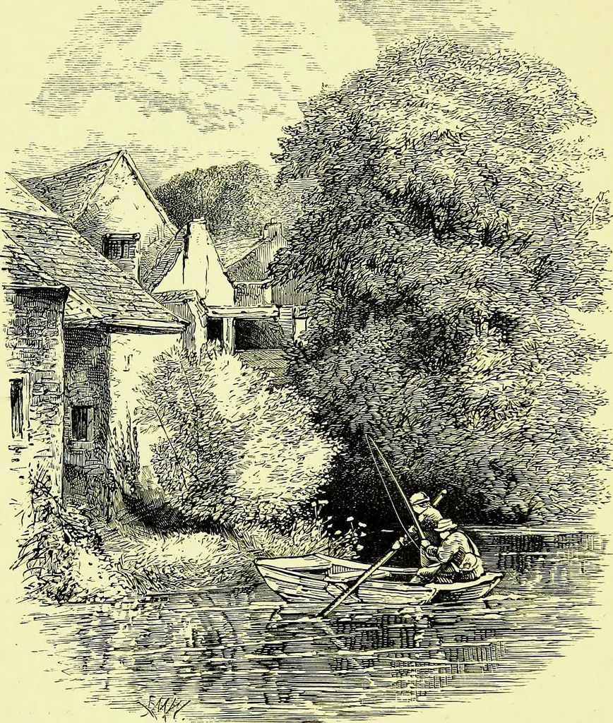 An illustration from A book of memories of great men and women of the age, from personal acquaintance, 1877, leaf 418