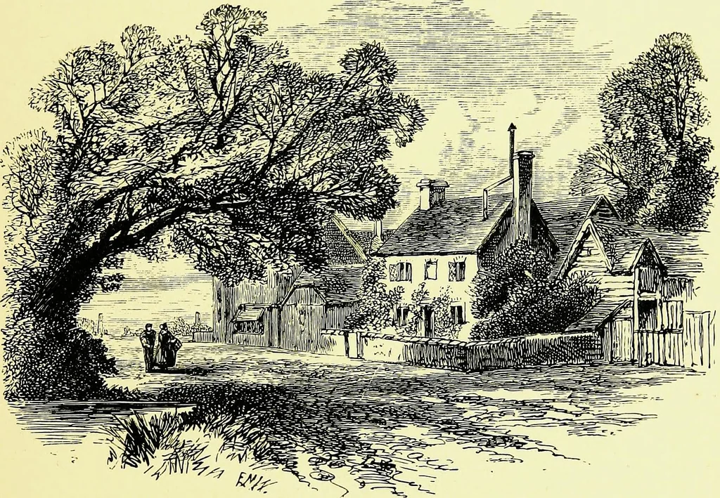 An illustration from A book of memories of great men and women of the age, from personal acquaintance, 1877, leaf 459