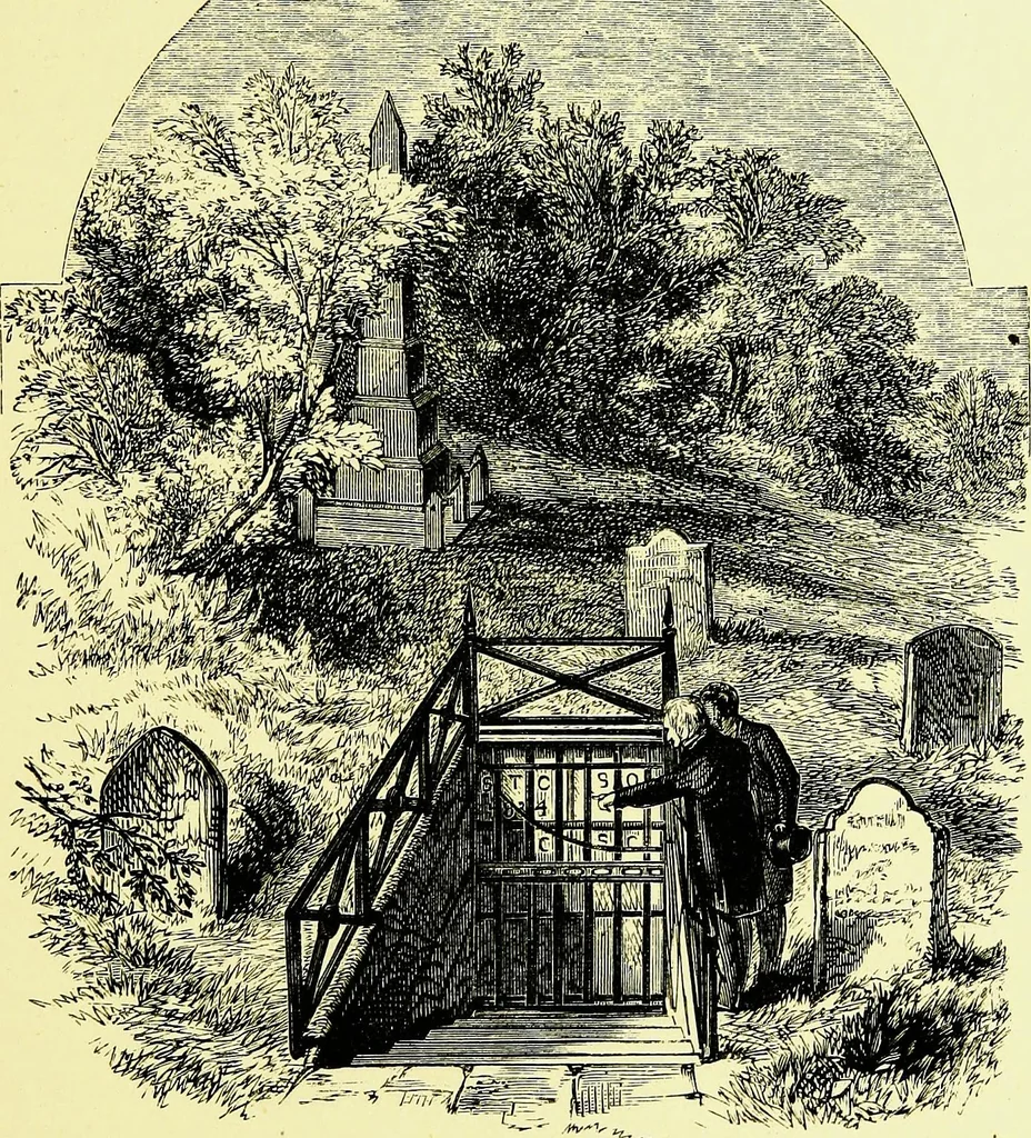 An illustration from A book of memories of great men and women of the age, from personal acquaintance, 1877, leaf 65