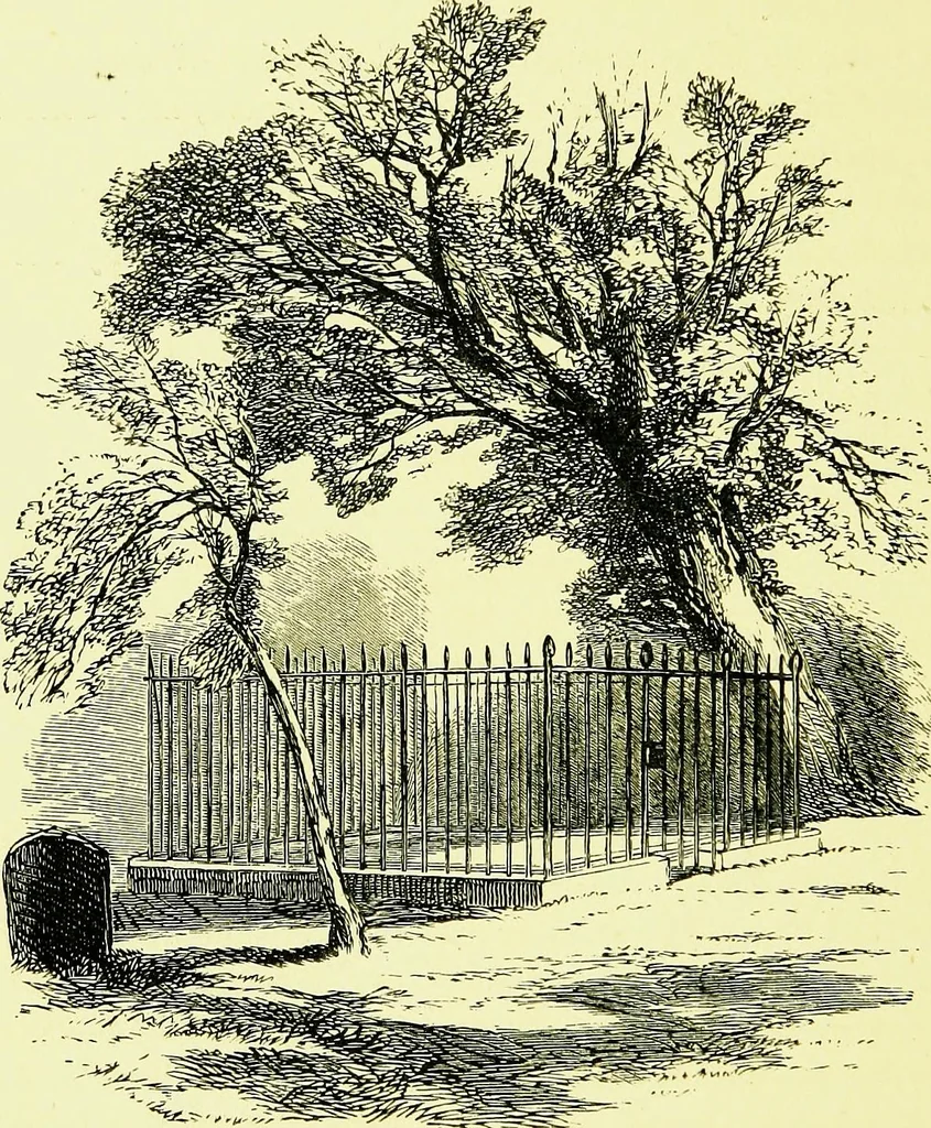 An illustration from A book of memories of great men and women of the age, from personal acquaintance, 1877, leaf 94