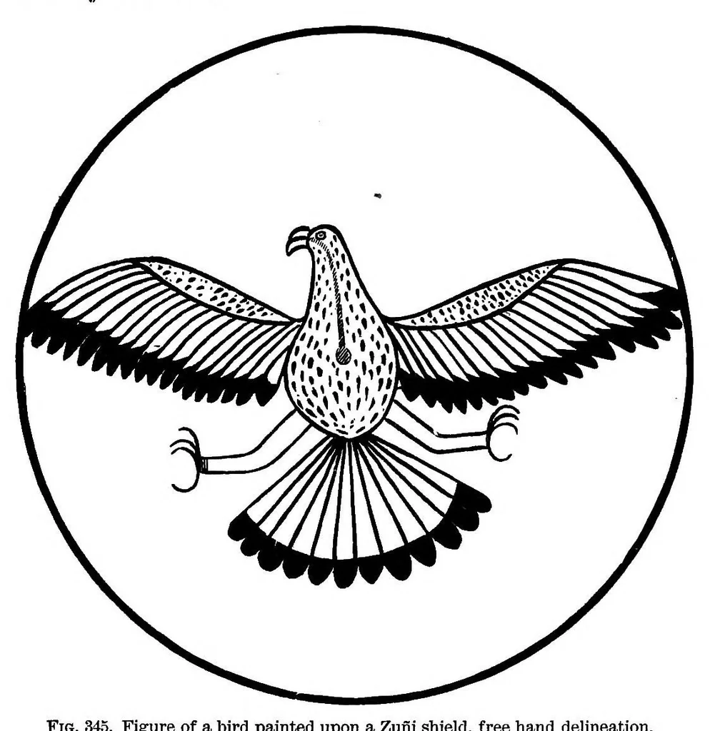 An illustration from A study of the textile art in its relation to the development of form and ornament, 1888, leaf 60