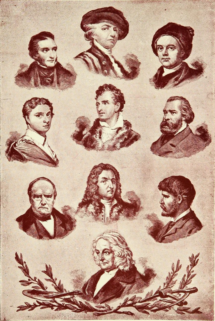 An illustration from Lights of two centuries, 1887, leaf 6