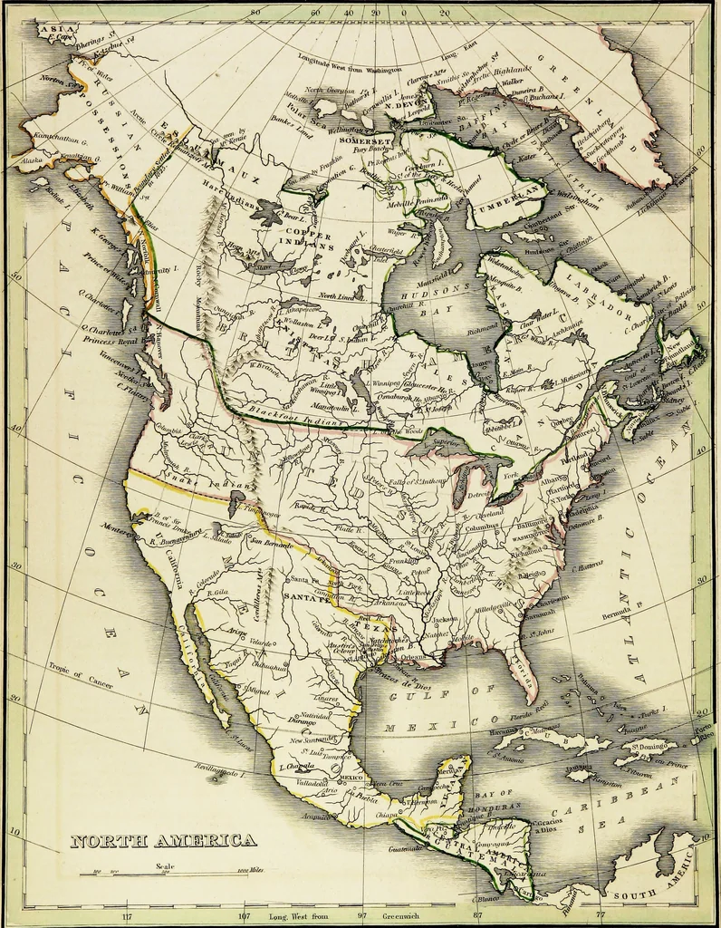 An illustration from Comprehensive atlas : geographical, historical & commercial, 1835, leaf 105
