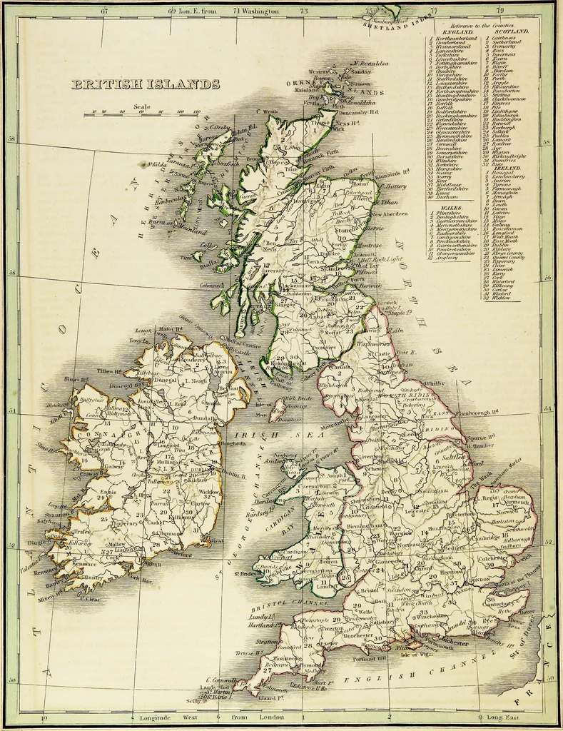 An illustration from Comprehensive atlas : geographical, historical & commercial, 1835, leaf 121