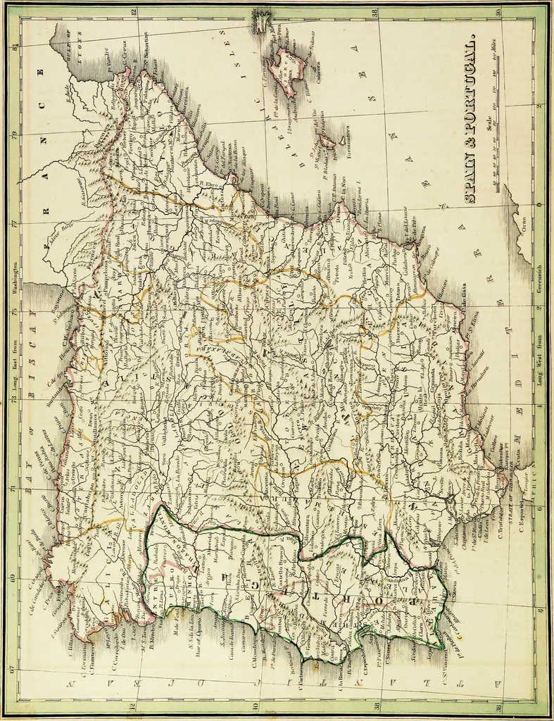 An illustration from Comprehensive atlas : geographical, historical & commercial, 1835, leaf 127