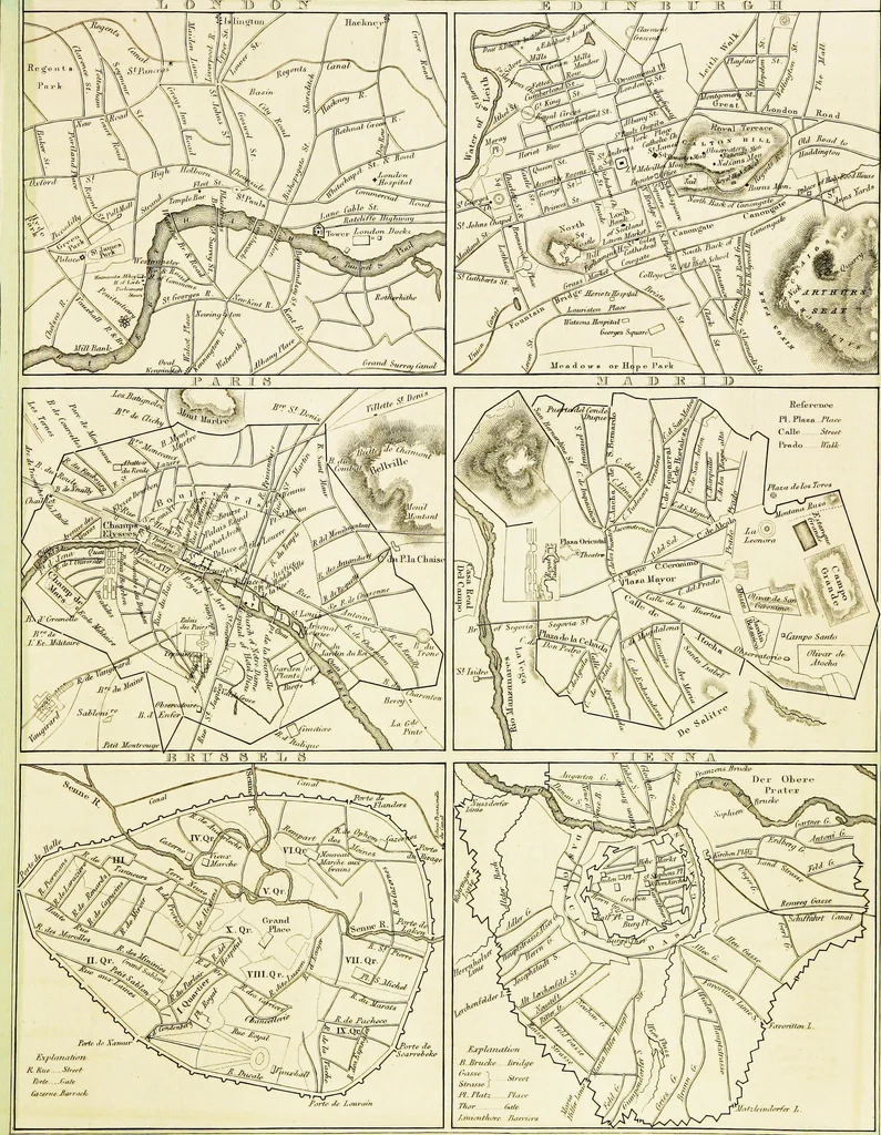 An illustration from Comprehensive atlas : geographical, historical & commercial, 1835, leaf 148