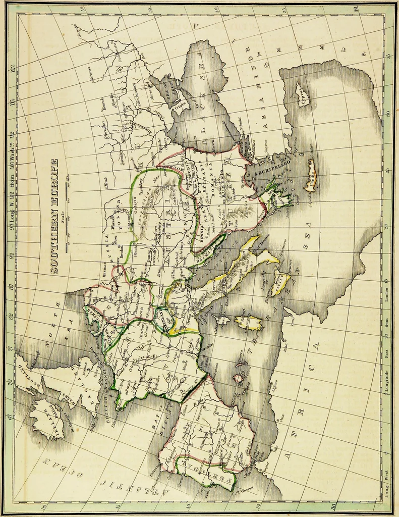 An illustration from Comprehensive atlas : geographical, historical & commercial, 1835, leaf 153