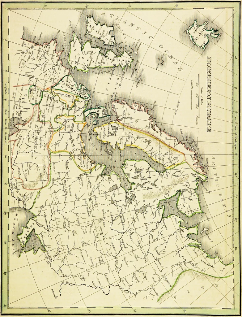 An illustration from Comprehensive atlas : geographical, historical & commercial, 1835, leaf 156