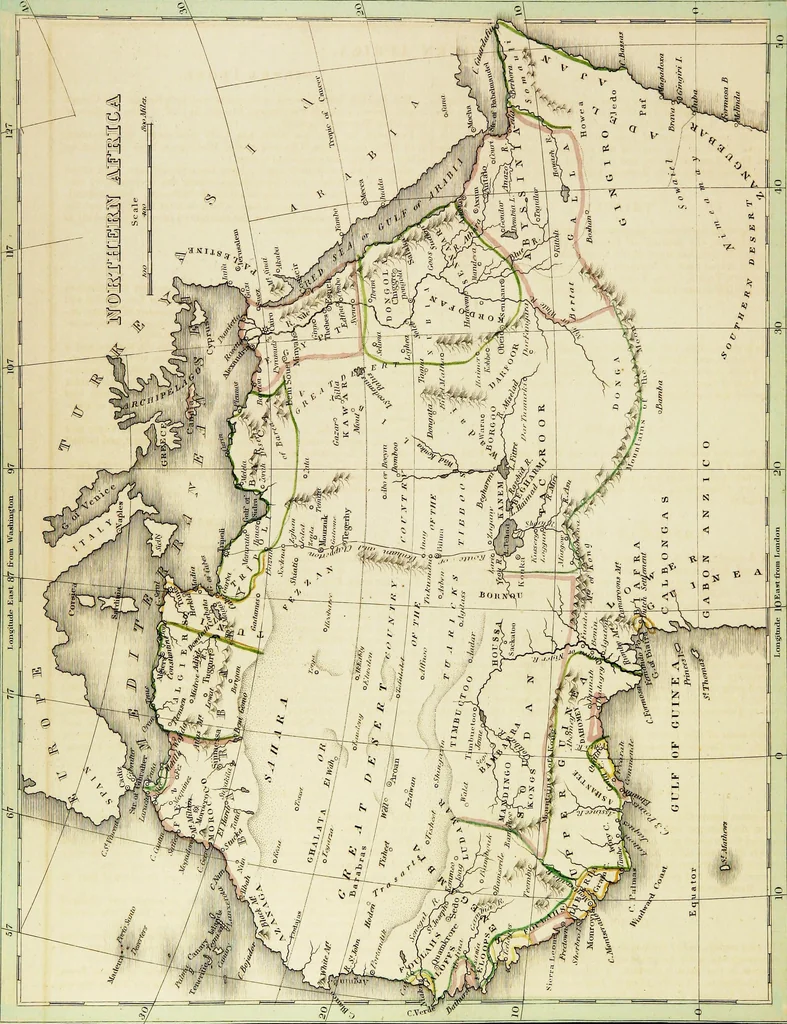 An illustration from Comprehensive atlas : geographical, historical & commercial, 1835, leaf 165