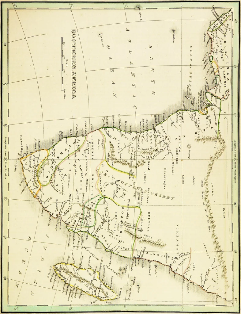 An illustration from Comprehensive atlas : geographical, historical & commercial, 1835, leaf 168