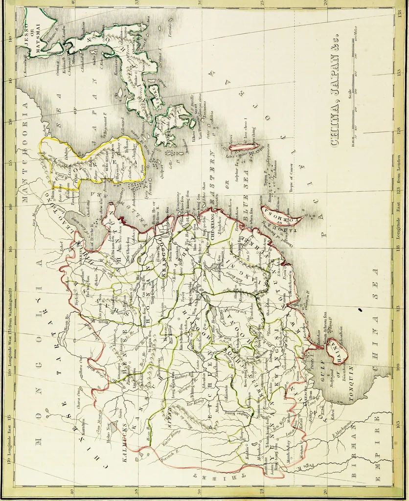An illustration from Comprehensive atlas : geographical, historical & commercial, 1835, leaf 189