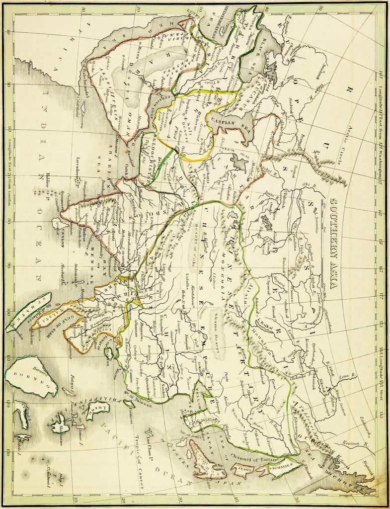 An illustration from Comprehensive atlas : geographical, historical & commercial, 1835, leaf 198