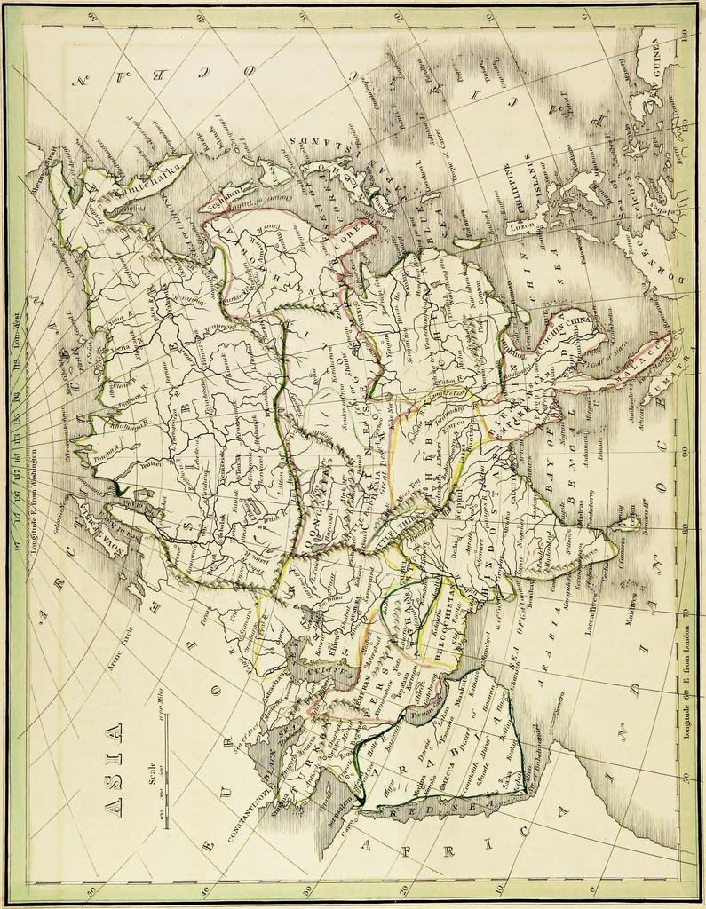 An illustration from Comprehensive atlas : geographical, historical & commercial, 1835, leaf 201