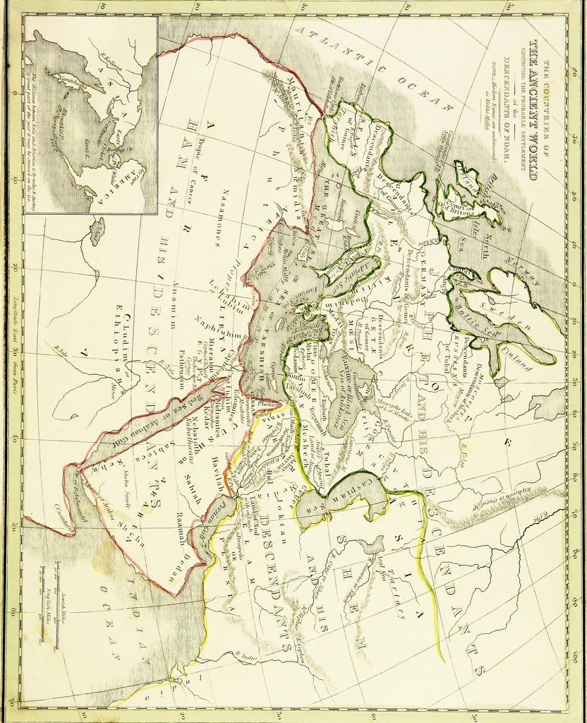 An illustration from Comprehensive atlas : geographical, historical & commercial, 1835, leaf 258