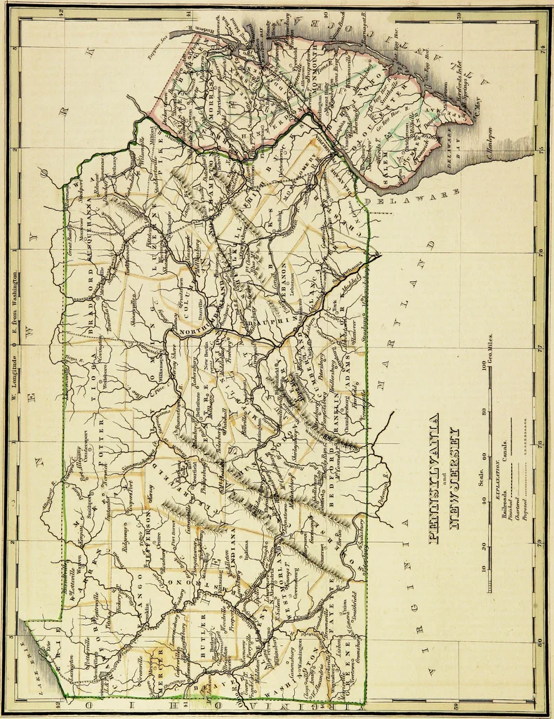 An illustration from Comprehensive atlas : geographical, historical & commercial, 1835, leaf 51