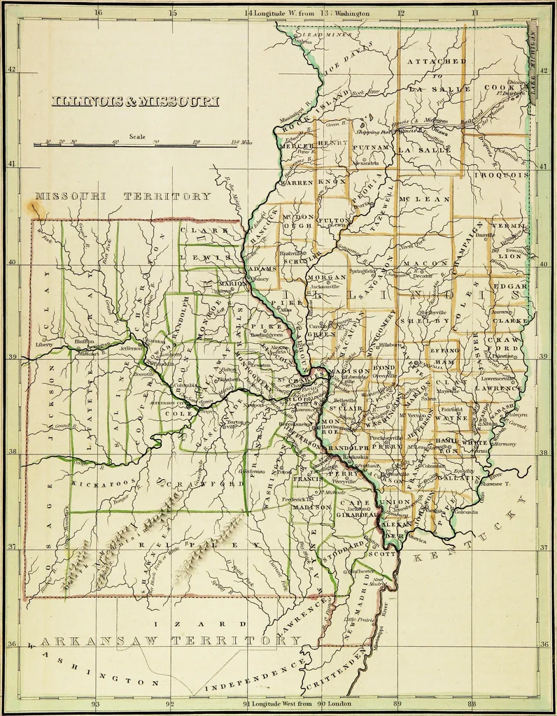 An illustration from Comprehensive atlas : geographical, historical & commercial, 1835, leaf 75