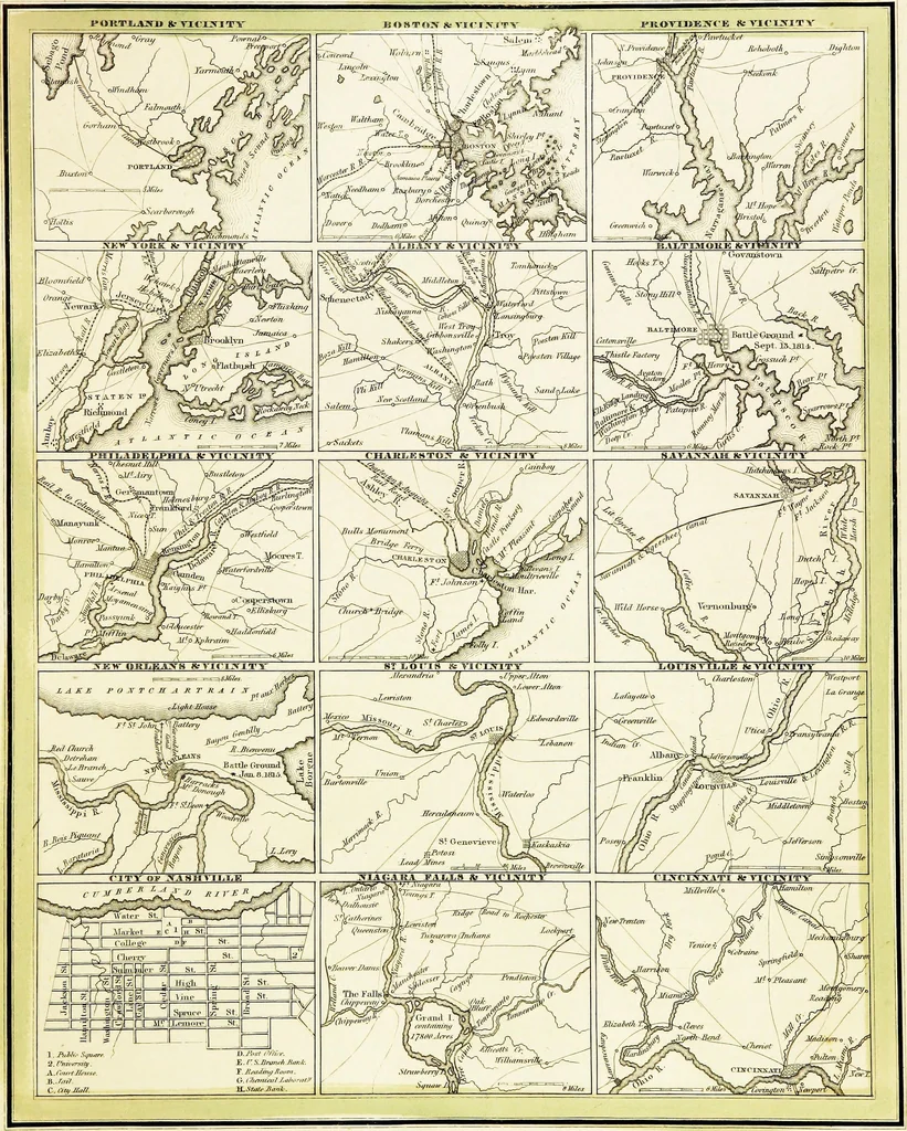 An illustration from Comprehensive atlas : geographical, historical & commercial, 1835, leaf 84