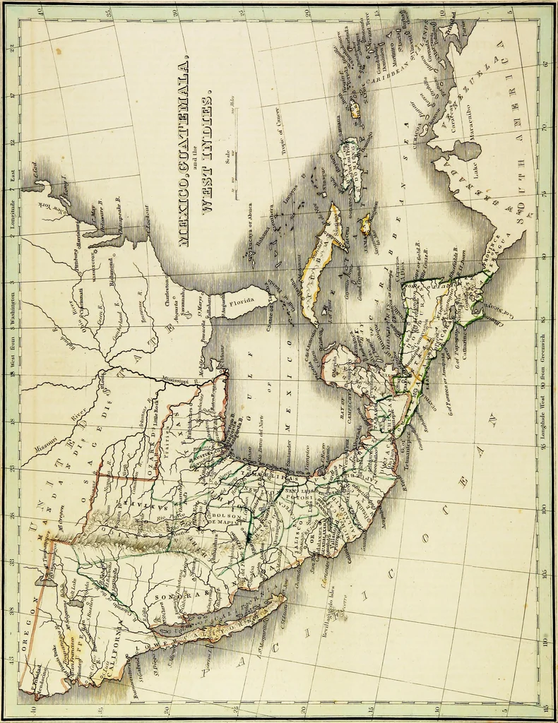 An illustration from Comprehensive atlas : geographical, historical & commercial, 1835, leaf 99