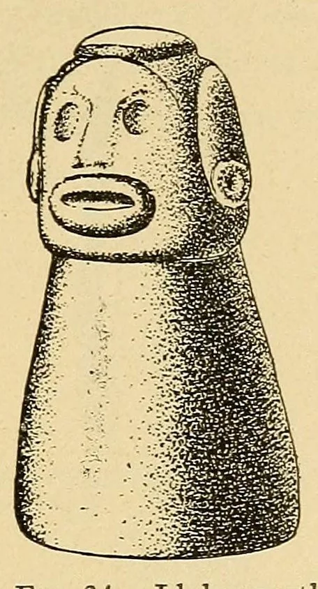 An illustration from Cuba before Columbus, 1921, leaf 145