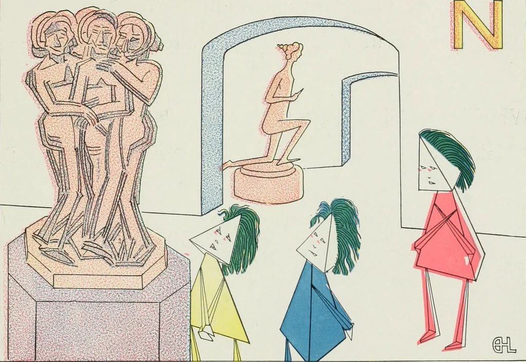 An illustration from The cubies' ABC, 1913, leaf 39