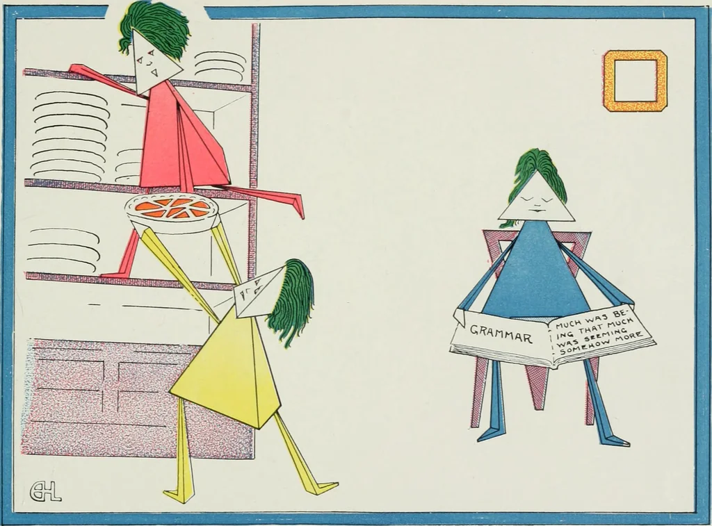 An illustration from The cubies' ABC, 1913, leaf 41