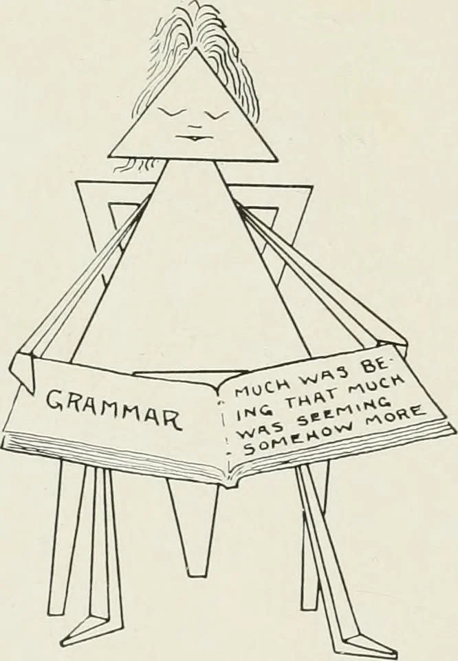 An illustration from The cubies' ABC, 1913, leaf 6