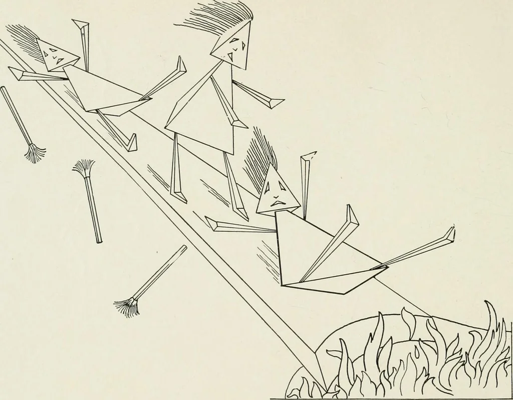An illustration from The cubies' ABC, 1913, leaf 68