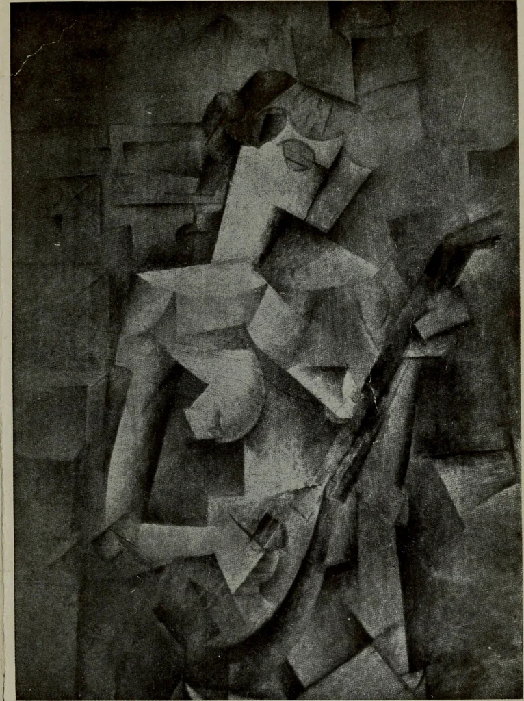 An illustration from Cubists and Post-impressionism, 1919, leaf 110