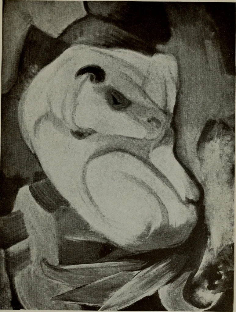 An illustration from Cubists and Post-impressionism, 1919, leaf 144