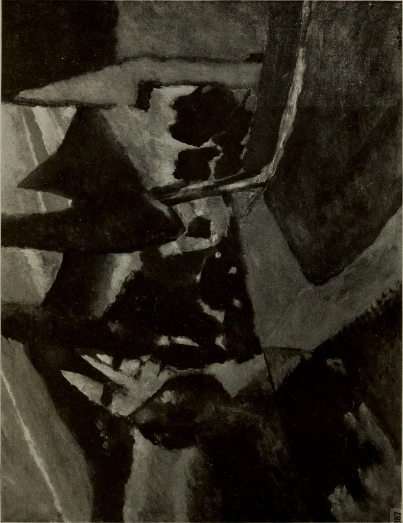 An illustration from Cubists and Post-impressionism, 1919, leaf 145