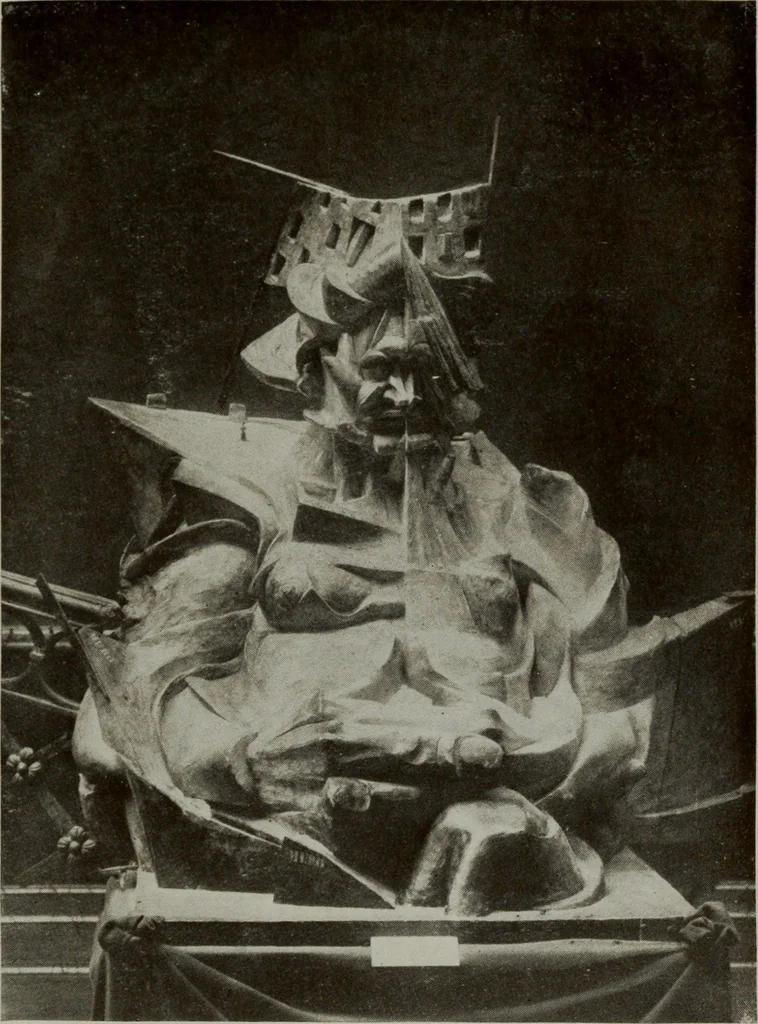 An illustration from Cubists and Post-impressionism, 1919, leaf 244